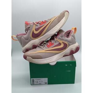 Nike Giannis Immortality 3 Fossil Stone Celestial Gold Men's Size 13 DZ7533-200